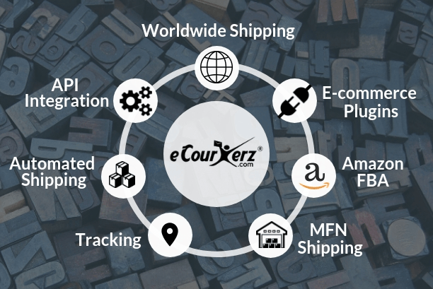 eCourierz with multiple solutions like worldwide shipping, Merchant fulfillment Network, API Integration.